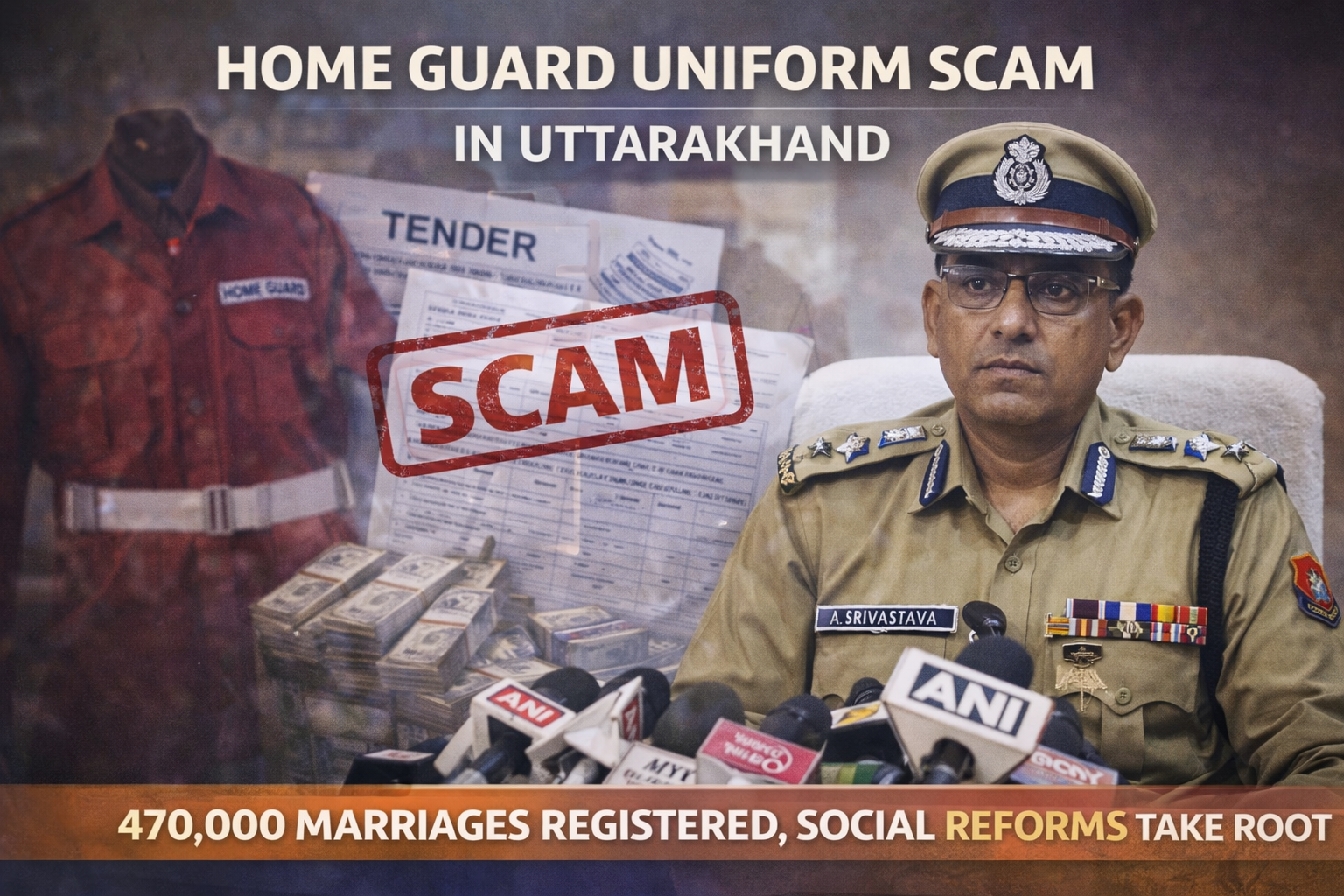 Home Guard Uniform Scam: DIG Suspended in Uttarakhand