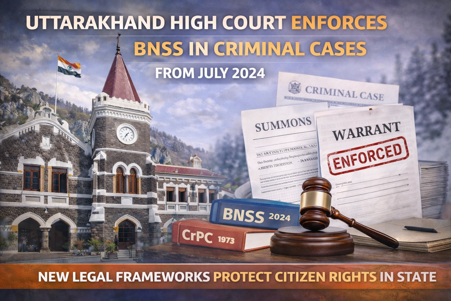 Uttarakhand High Court Enforces BNSS in Criminal Cases