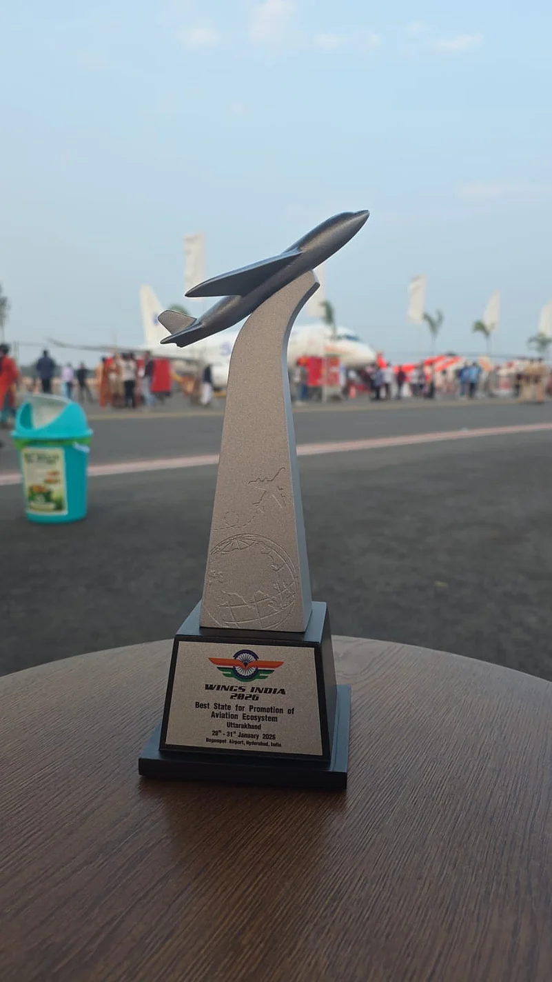 Uttarakhand Named Best State for Aviation Promotion at Wings India 2026