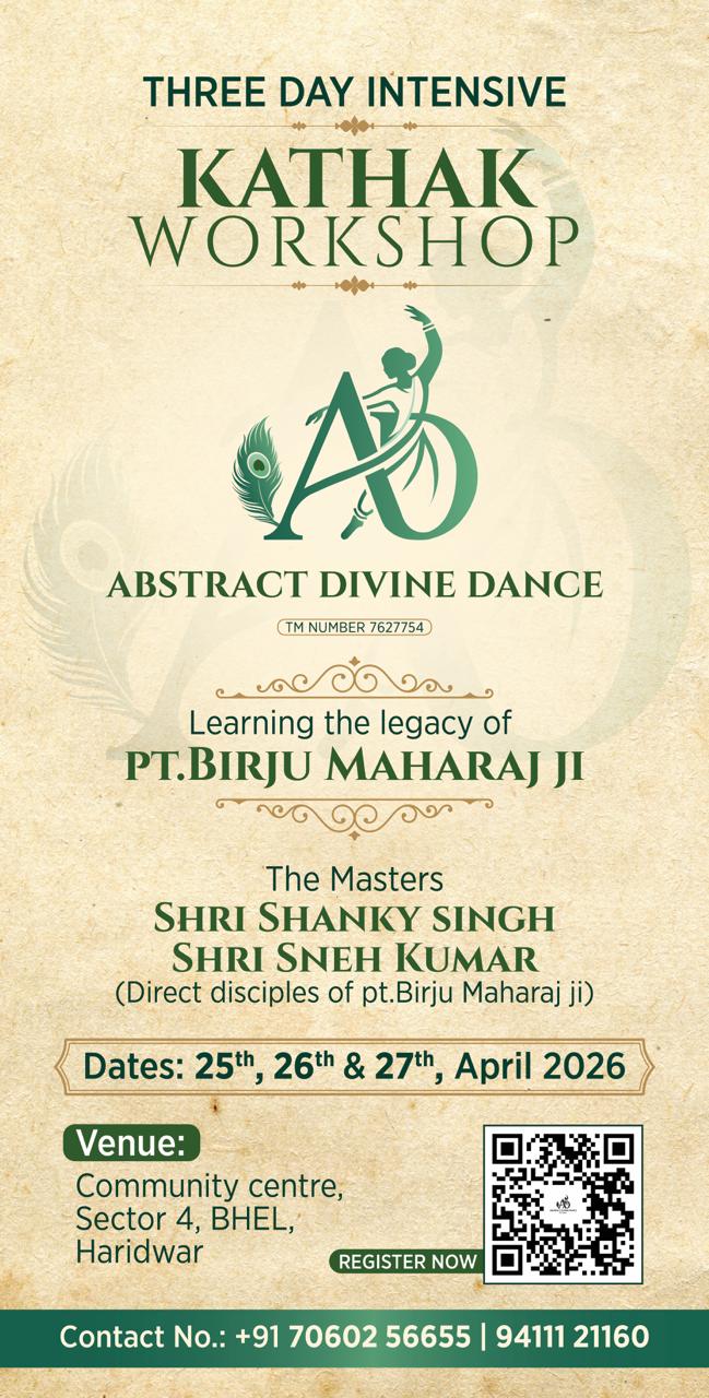 Kathak Meets Heritage: Abstract Divine Dance to Host Cultural Showcase in Haridwar