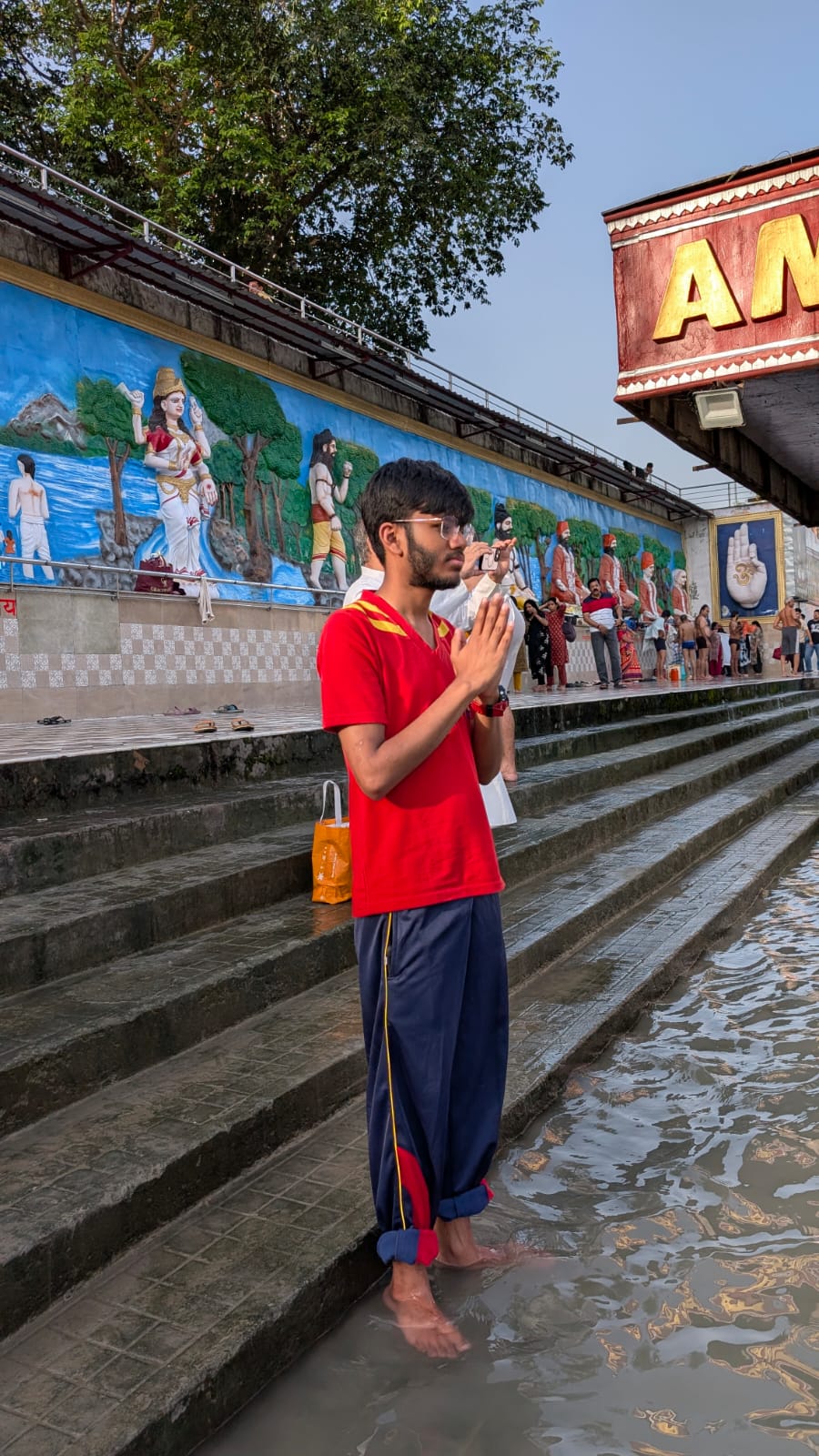 From Faith to Future: Haridwar Student Gives Sacred Flowers a Second Life